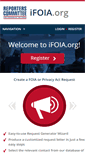 Mobile Screenshot of ifoia.org