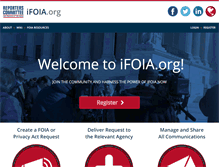 Tablet Screenshot of ifoia.org